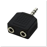 PLANEXステレオミニプラグアダプタ PL-SMP1J2