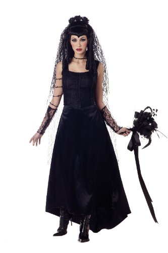 California Costume Gothic Bride Costume for Women