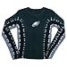 Philadelphia Eagles - Logo Ladies Fitted Tie Dye Long Sleeve - Medium