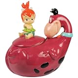 Westland Giftware The Flintstones Pebbles and Dino Cookie Jar, 9-1/2-Inch