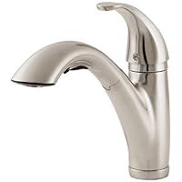 Price Pfister F53470SS Parisa Single Control Pull-Out Kitchen Faucet , Stainless Steel