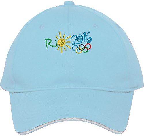 IKAI 2016 Brazil Rio Olympic Games Logo Baseball Cap Light blue