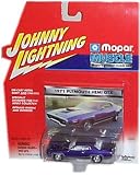 Johnny Lightning - Mopar Muscle - 1971 Plymouth Hemi GTX (Purple)