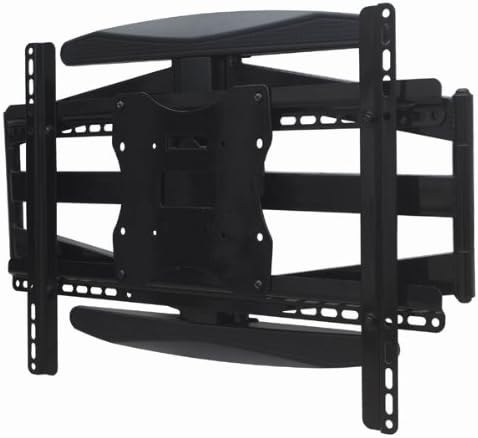 42" Articulating Low Profile Wall Mount Bracket for LED LCD Plasma TV, Angle Free Adjustable Tilt and Swivel, Up To 21 Inch Long Arm, Max. 125 lbs