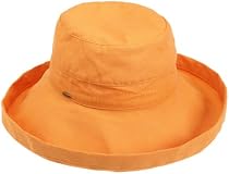 Scala Women's Cotton Big Brim Ultraviolet Protection Hat with Inner Drawstring