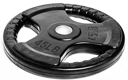 Olympic Rubber Grip Plates (45 LB)