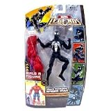 Marvel Legends Exclusive Red Hulk Build-A-Figure Wave Action Figure Black Suit Spider-Man
