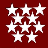 MIRROR- STAR Shatterproof Acrylic Mirror Pack of 10 ( 1.5cm each)