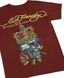 Ed Hardy King Skull Basic Crew Neck T-Shirt