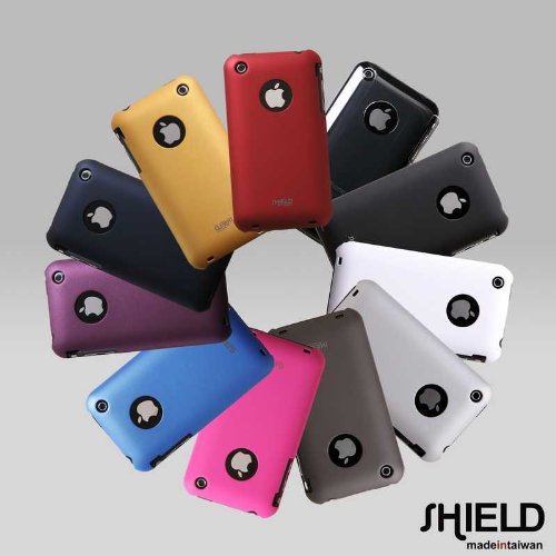 SHIELD Apple 3G GS iPhone Shield Polycarbonate Slim Fit Case + Microfiber Cleaning Cloth (11 Colors)