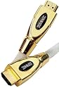 Duronic 1m Goldspec HDMI Cable - Premium 24K Gold Plated HDMI Lead. Goldspec range also available in 2m & 3m