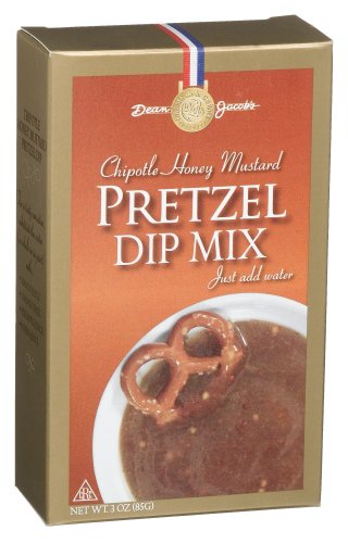 Dean Jacobs Chipotle Mustard Dip Mix, 3.0-Ounce Boxes (Pack of 6) by Dean Jacobs