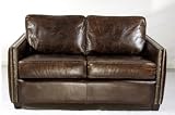 Echt Leder 2-Sitzer Sofa Vintage Ledersofa Echt Leder 2-Sitzer Sofa Vintage Ledersofa