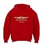 Vulture Kulture - Moss Logo - Red Youth Hoodie
