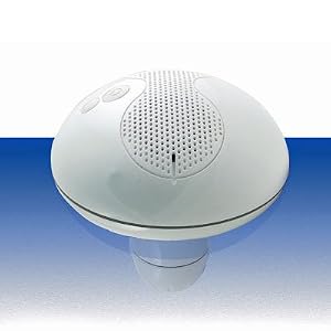 Indoor & Outdoor Wireless Speaker (Stereo) - Waterproof for External use in the garden, gazebo, bathroom, even swimming pool, as it will also float on water! - Cordless using 863MHz frequency for clarity (apx 50m range) wireless transmitter with 3.5mm jack to link to your TV, Music system, MP3 player, iPod, CD Player, FM / AM / DAB Digital Radio, PC / Laptop Notpad Computer, Internet Radio, etc etc (MAINS Adapter included for transmitter, speaker uses batteries)