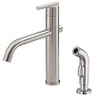 Danze Parma Kitchen Faucet w Spray Steel D404458SS