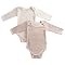 Tadpoles Rompers 2-pk. - Pinstripe/ Cocoa