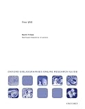 Free Will: Oxford Bibliographies Online Research Guide