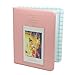 64 Pockets 3 Inch Piece of Moment Candy Color Fuji Instax Photo Mini Book Album or Name Card for Instax Mini 70 7s 8 25 50s 90 Film/Pringo 231/ Fujifilm Instax SP-1/ Polaroid PIC-300P/ Z2300-Pink