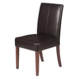 Avery Parsons Chair Set of 2 - Brown