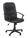 Snappy SNA300T1 Leather Faced Manager Chair covered in Buffalo Split Leather