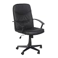 Snappy SNA300T1 Leather Faced Manager Chair covered in Buffalo Split Leather