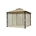 Outdoor Living : Sunjoy Havenbury Replacement Canopy and Curtain Netting Set