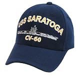 Navy Ship Caps USS Saratoga CV-60