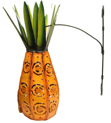 Pineapple Luminated Metal Outdoor Hanging Lantern