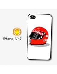 Network Media Player: Niki Lauda Helmet F1 Formula One Driver Rush case for iPhone 4 4S A043 - Micro Gorilla