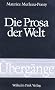 Die Prosa der Welt