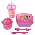 Kids Disney Princess 21-pc. Zak!pak Dinnerware Set