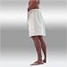 Mens Terry Shower Wrap, 21 Inch Available in White and Ecru