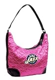 NBA Utah Jazz Pink Quilted Hobo