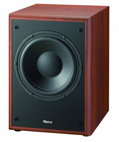 Magnat Monitor Supreme Sub 201A Aktiver Bassreflex Subwoofer, Frontfire 90 dB kirsche