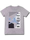 (JORDAN)ジョーダン　リトルキッズ Jordan '92 Retro Tシャツ (4, 灰水色) [並行輸入品]