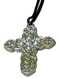 Golden Gold Nun Sister Pope Holy Cross Costume Necklace