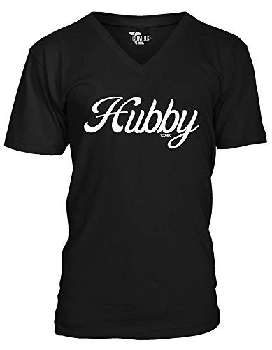 Hubby Men's V-neck T-Shirt Tee