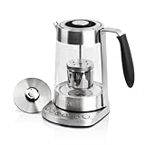 SMAL WK-0816 Temp Programmable Combined Tea Maker and Electric Kettle with Tea Filter Lid, 1.7-Liter