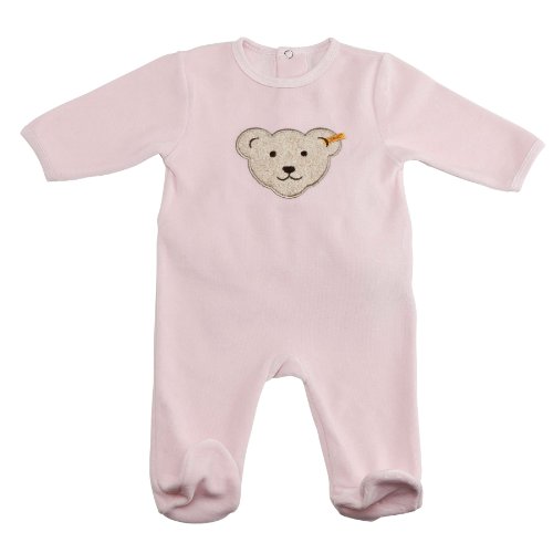 Steiff Unisex - Baby Bekleidungsset Strampler 0002892, Gr. 56, Rosa (barely pink) Preisvergleich