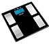 Escali USHM180G Glass Body Fat, Water, Muscle Mass Scale