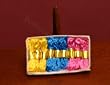 Dollhouse Miniature Box of Embroidery Thread