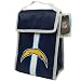 SAN DIEGO CHARGERS INSULATED SOFT SIDED LUNCH BOX