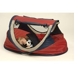 Reisebett/Zelt Deryan Travel-cot Baby Luxe, Farbe rot