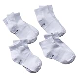 Girls' Growing Socks by Richelieu 4-pk. Low-Cut Socks - White