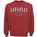 Arkansas Razorbacks Cardinal Automatic Crew Sweatshirt