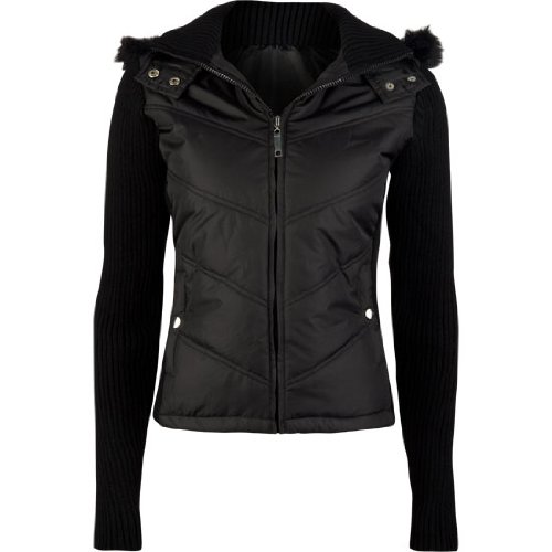 FULL TILT Sweater Sleeve Womens Jacket