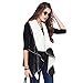 Ayliss Women Winter Wild Collar Sleeveless Jacket Leather Grass Vest Coat