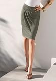 Chadwicks Sculpted Knit Sarong Skirt