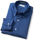 Van Heusen Mens Long Sleeve Easy Care Pinpoint Solid Shirt